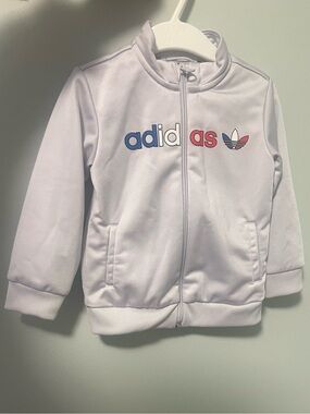 BNWoT Adidas 12-18 mo zip up